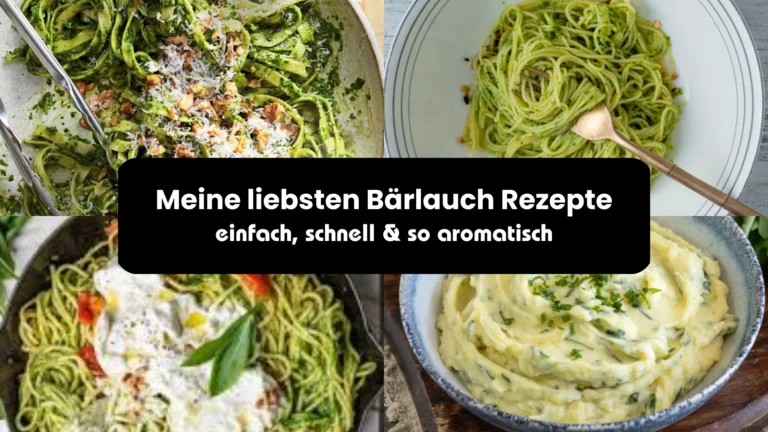 Meine liebsten Bärlauch Rezepte
