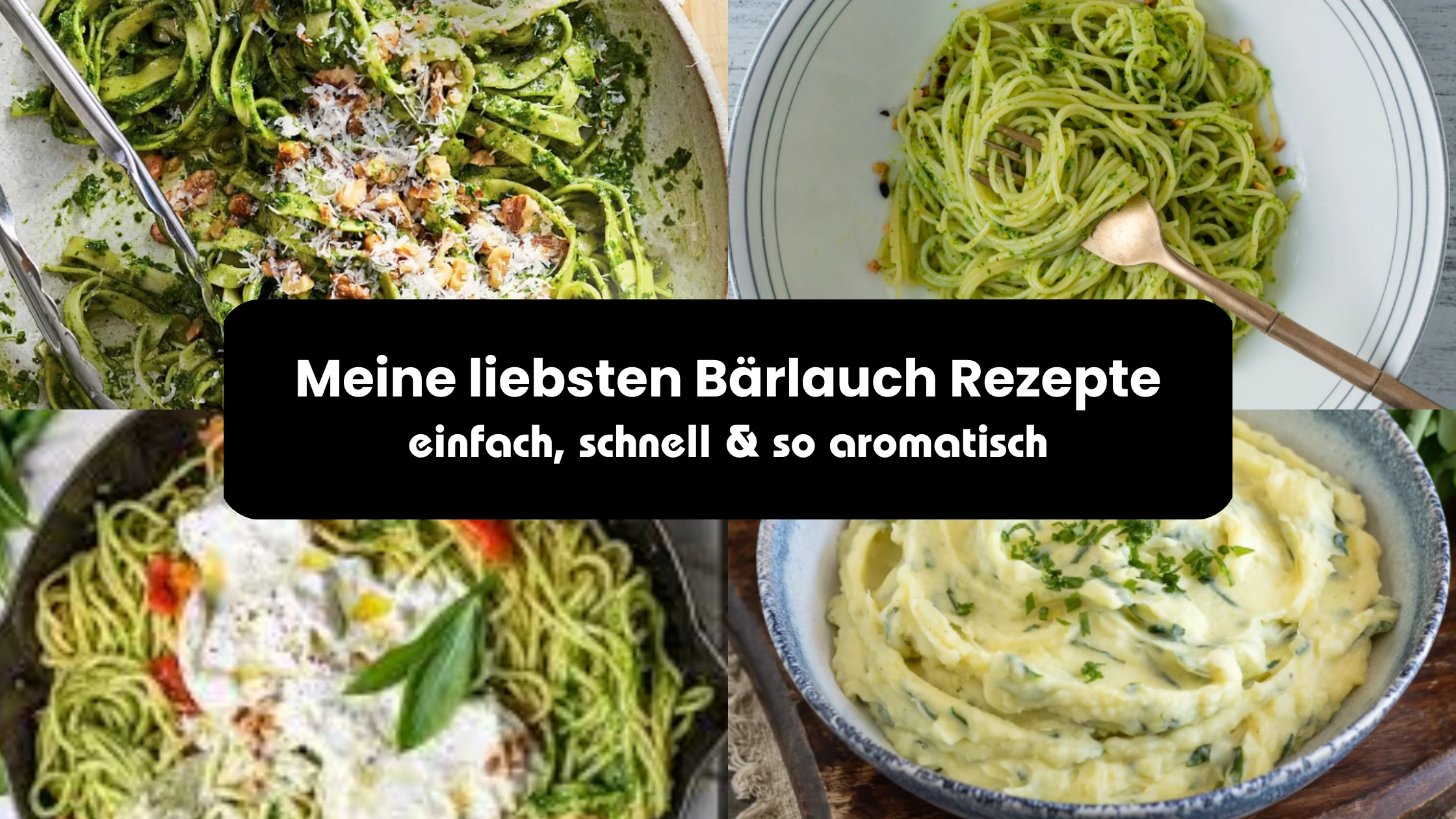 Meine liebsten Bärlauch Rezepte