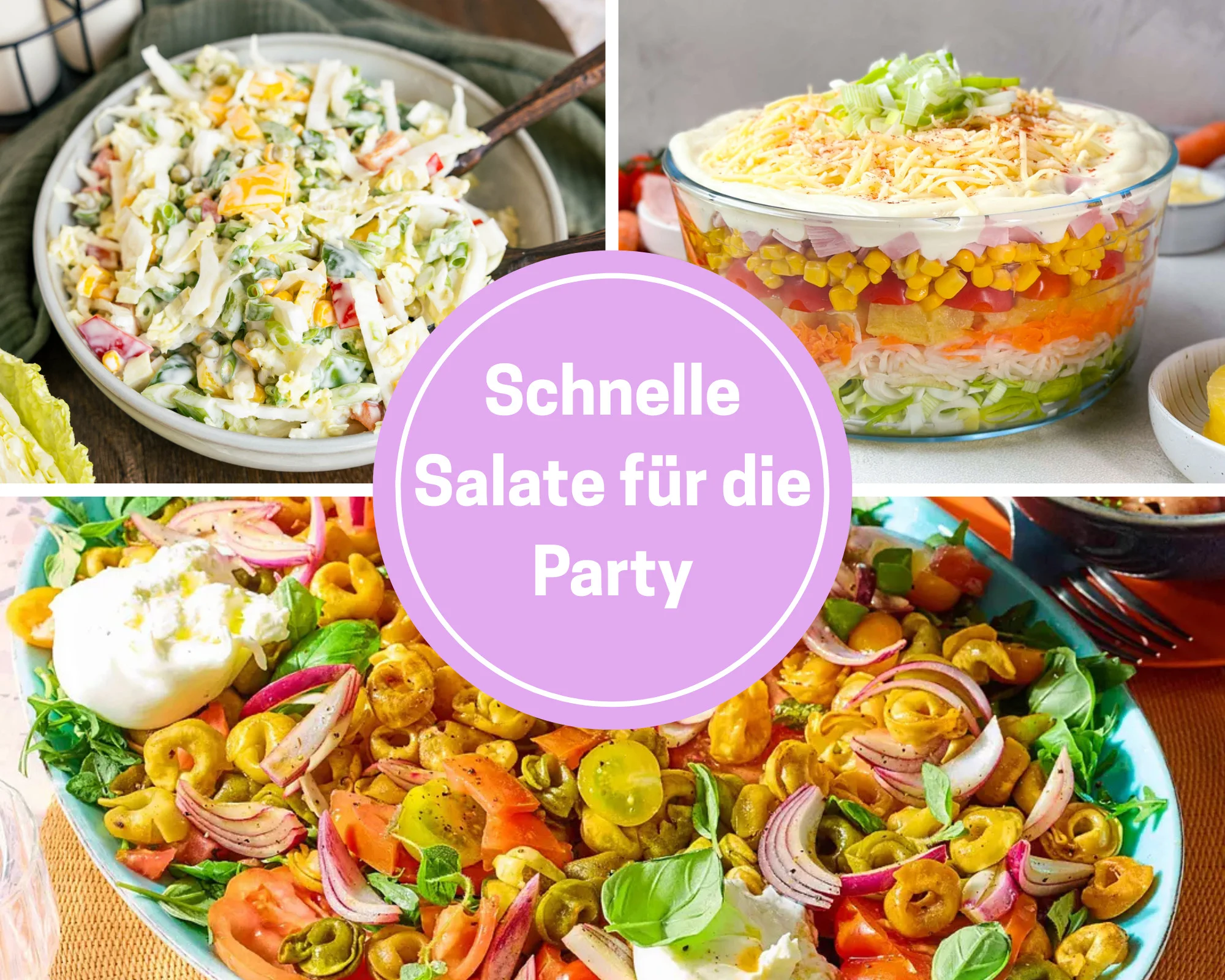 Schnelle Salate für die Party – 5 Ideen, die immer ankommen