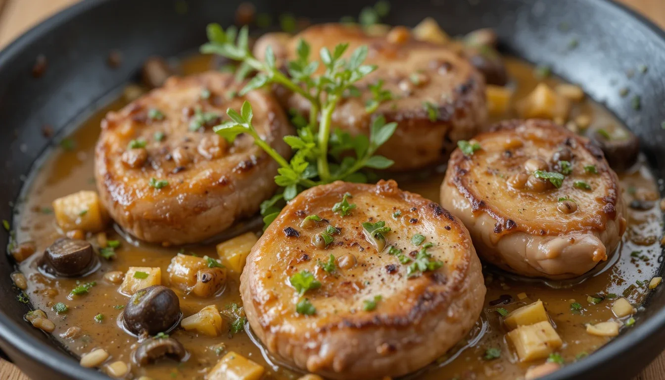 Cremiges-Hahnchen-in-Champignon-Sahnesose-mit-Weiswein.webp