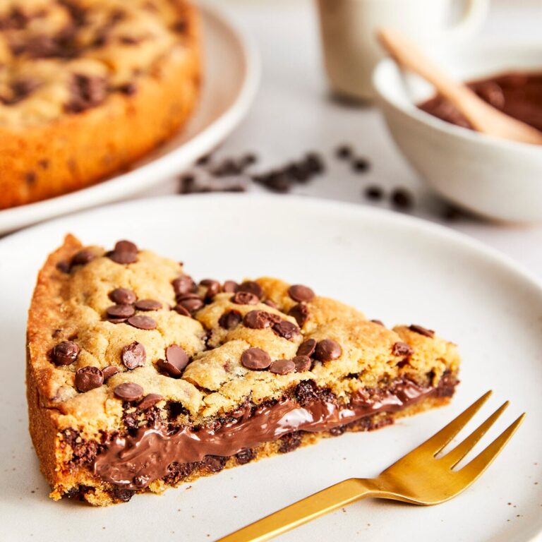 Nutella-Cookie-Kuchen
