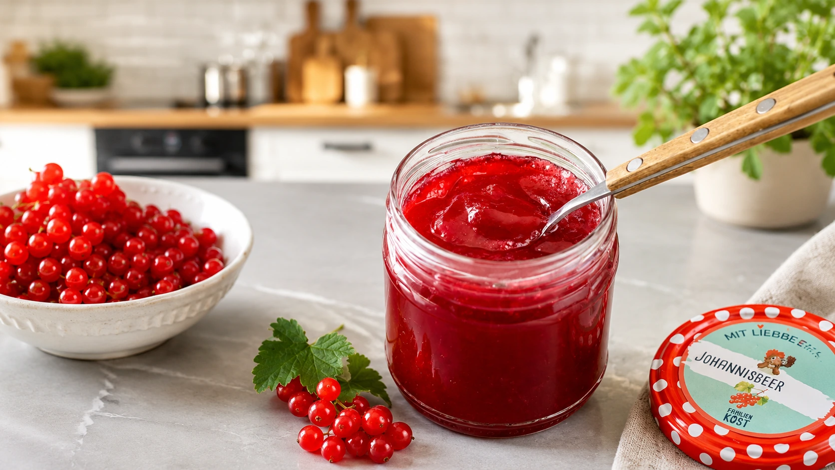Johannisbeergelee aus dem Thermomix