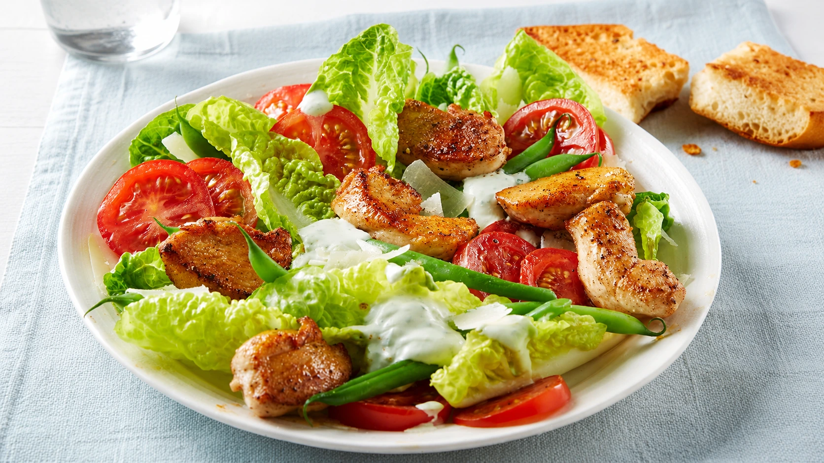Hühnchensalat für den Sommer